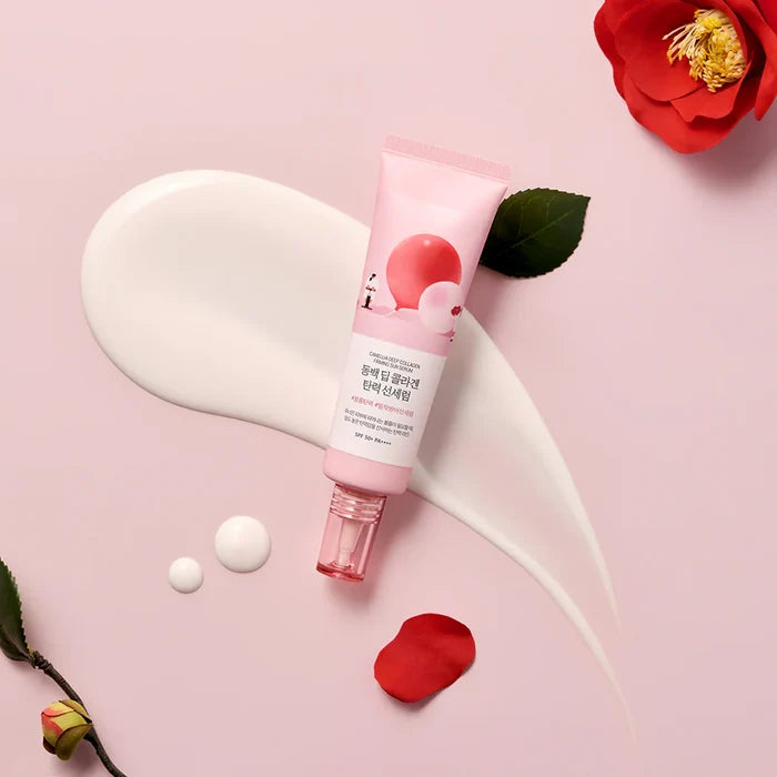 ROUND LAB - Camellia Deep Collagen Firming Sun Serum