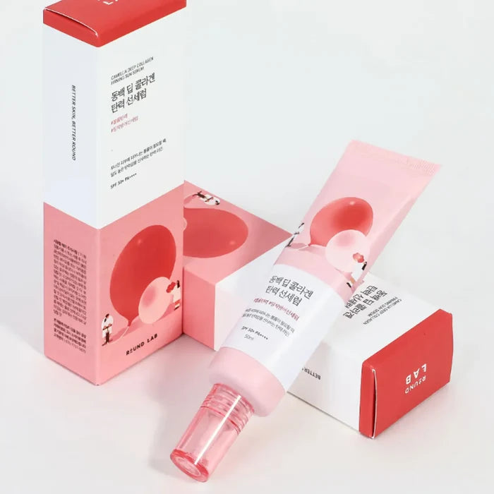 ROUND LAB - Camellia Deep Collagen Firming Sun Serum