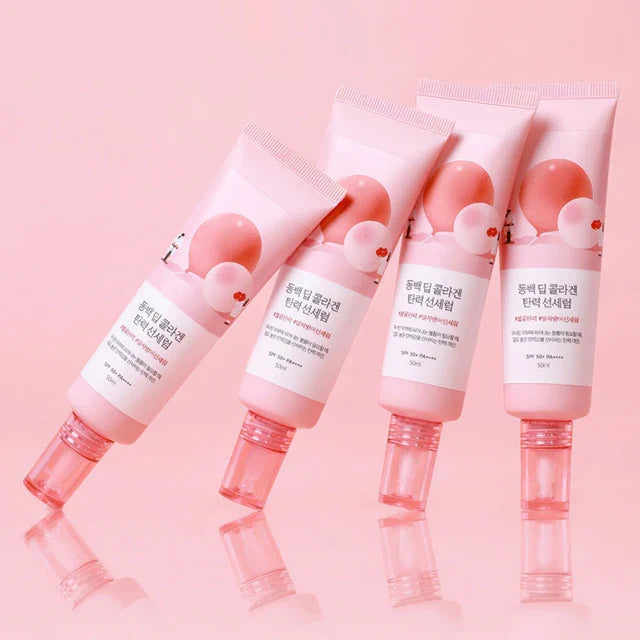 ROUND LAB - Camellia Deep Collagen Firming Sun Serum