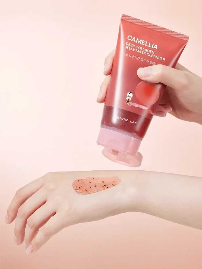ROUND LAB - Camellia Deep Collagen Jelly Mask Cleanser