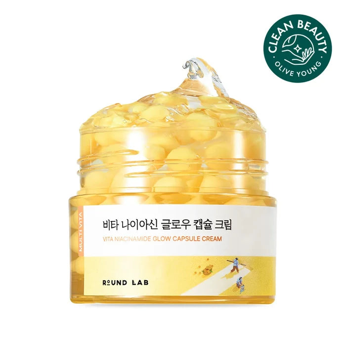 ROUND LAB - Vita Niacinamide Glow Capsule Cream