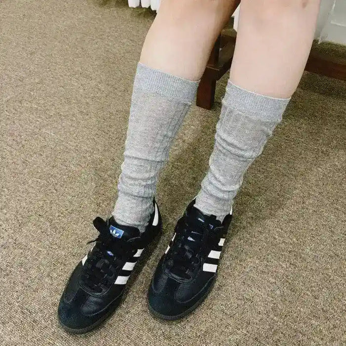 See-through Korean Long Socks - Ballet Core Knee Socks [Set of 3] - Oppa Store
