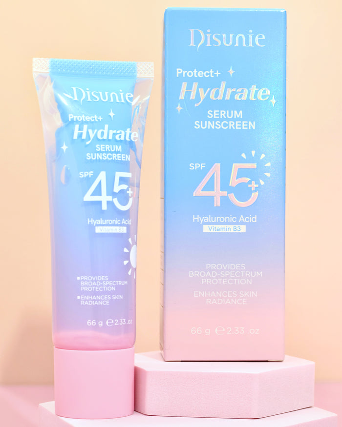 Sérum hidratante con FPS, ácido hialurónico y vitamina B3
