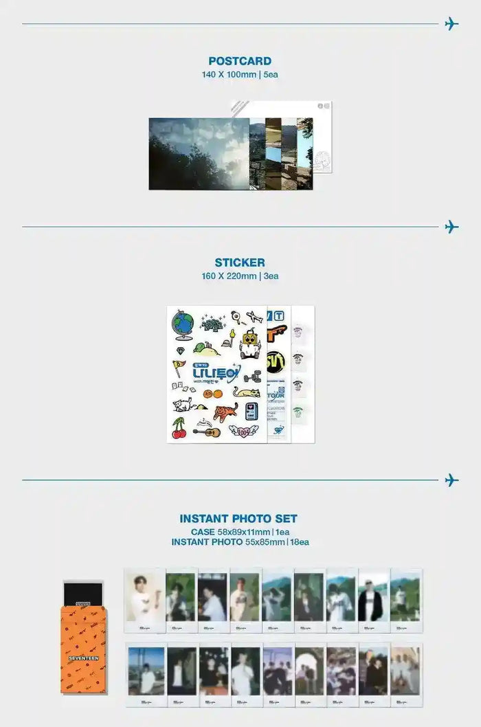 SEVENTEEN - NANA TOUR 2024 Moment Package Photo Book - image 5