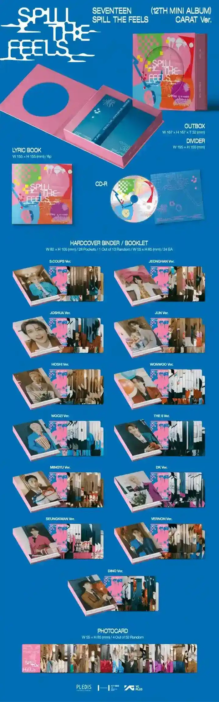 SEVENTEEN [Spill The Feels] - 12th Mini Album - image 8