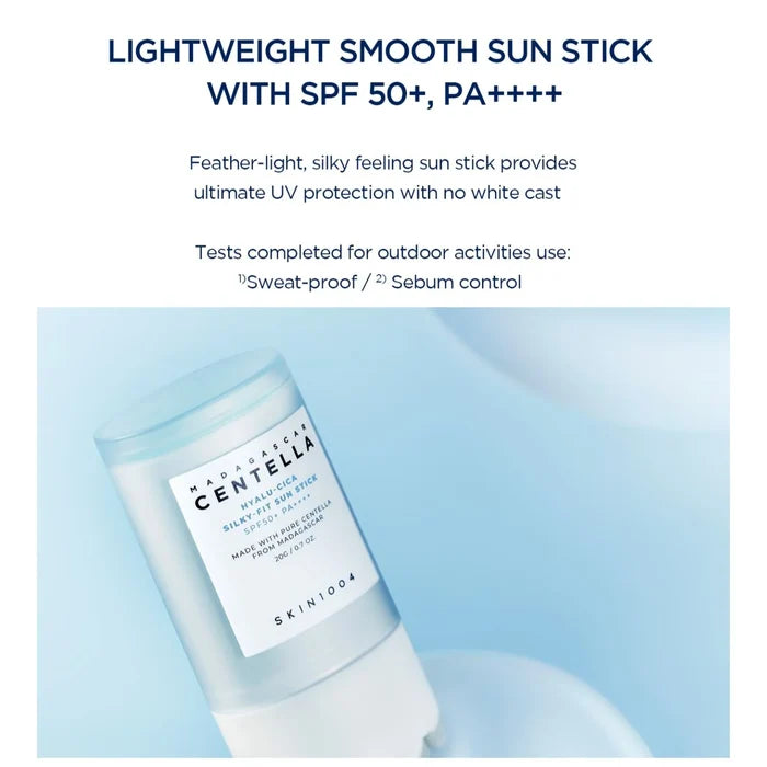 SKIN 1004 - Madagascar Centella Hyalu-Cica Silky-Fit Sun Stick
