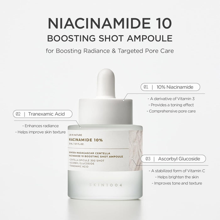 SKIN 1004 - Madagascar Centella Niacinamide 10 Boosting Shot Ampoule