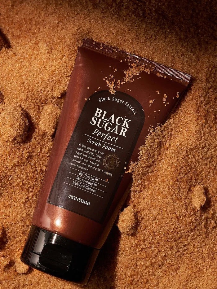 SKINFOOD - Black Sugar Perfect Scrub Foam