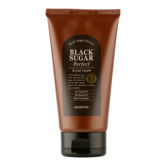 SKINFOOD - Black Sugar Perfect Scrub Foam