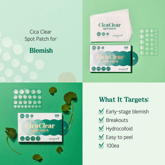 SKINFOOD - Cica Clear Spot Patch