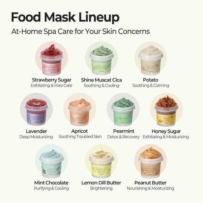 SKINFOOD - Honey Sugar Food Mask Lip Sleeping Pack