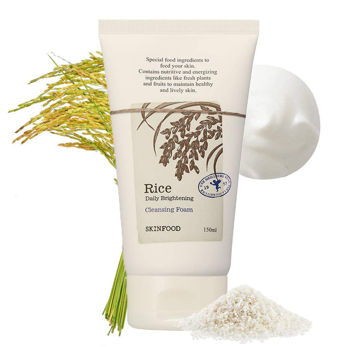 SKINFOOD - Rice Daily Brightening Cleansing Foam