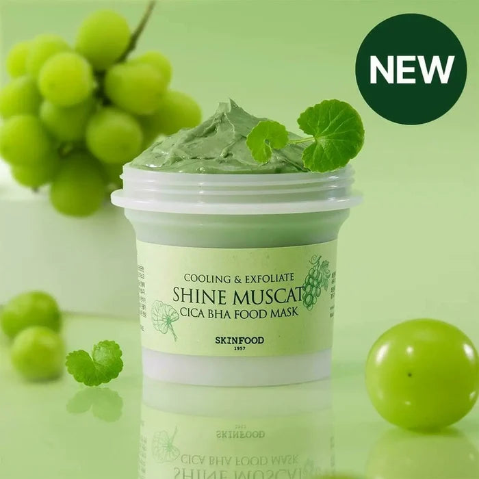 SKINFOOD - Shine Muscat Cica BHA Food Mask