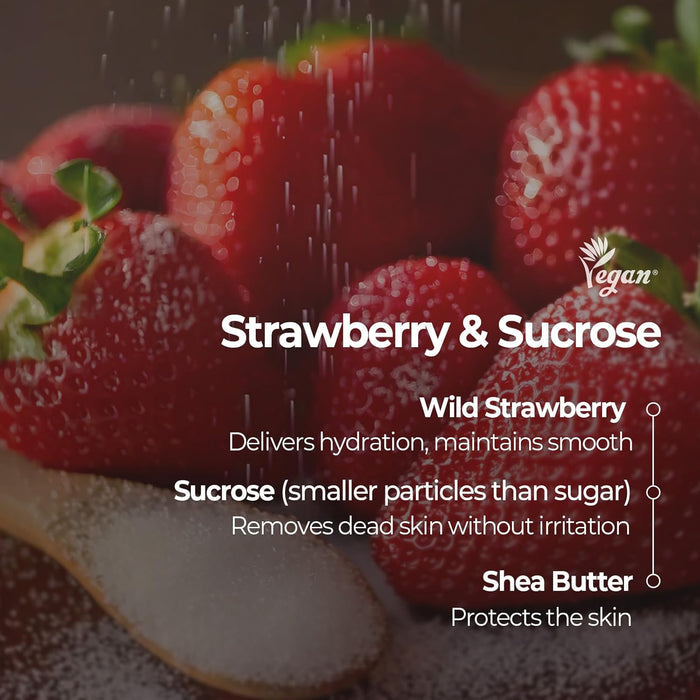 SKINFOOD - Strawberry Sugar Food Mask Lip Scrub