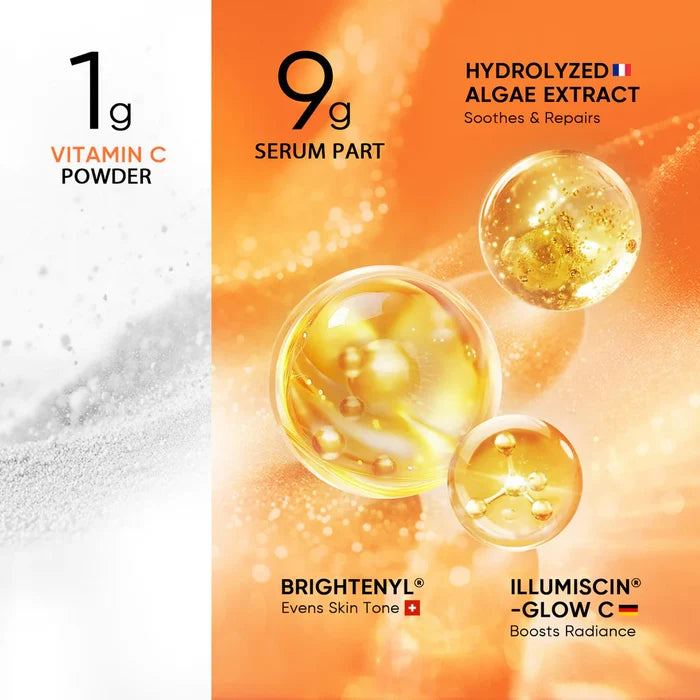 SKINTIFIC - 10% Pure Vitamin C Brightening Serum 1 + 1