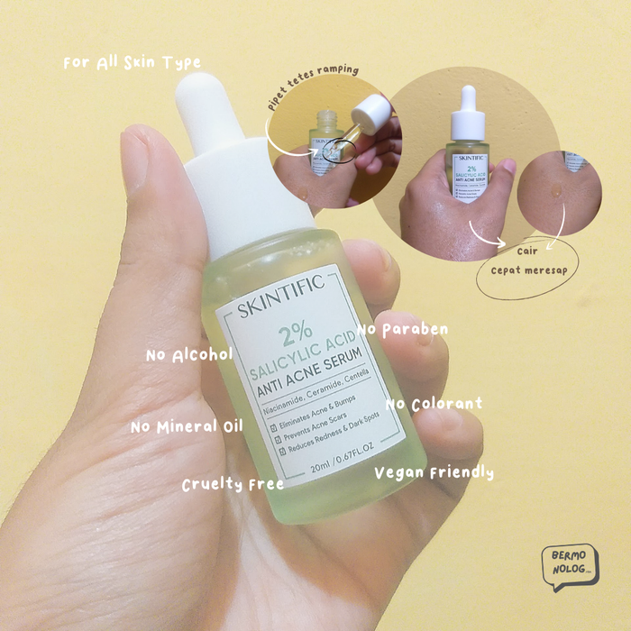 SKINTIFIC - 2% Salicylic Acid Anti-Acne Serum