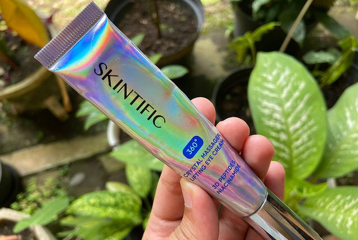 SKINTIFIC - 360 Crystal Massager Lifting Eye Cream