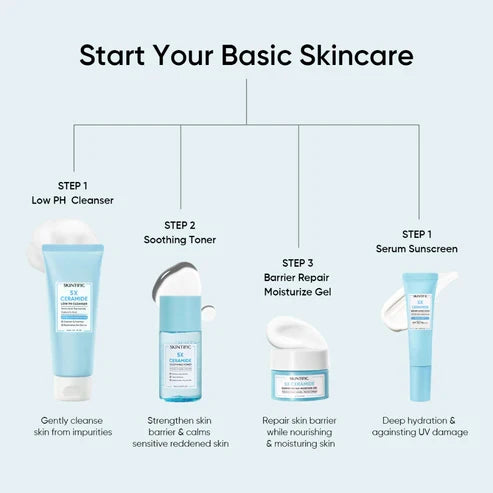 SKINTIFIC - 5X Ceramide Barrier Repair Kit