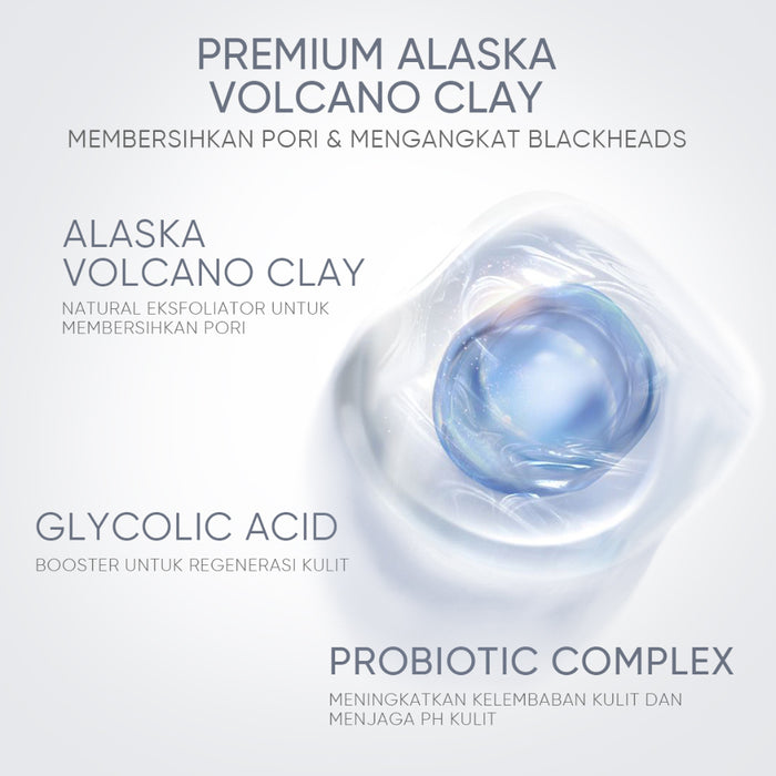 SKINTIFIC - Alaska Volcano Pore Clay Stick