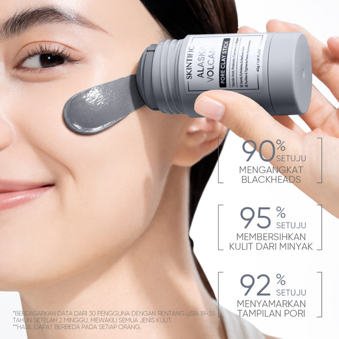 SKINTIFIC - Alaska Volcano Pore Clay Stick