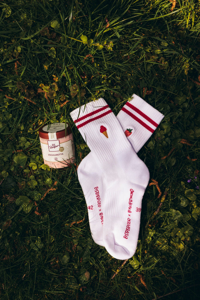 Socke Erdbeere