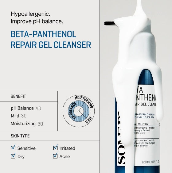 SOME BY MI - Beta Panthenol Repair Gel Cleanser