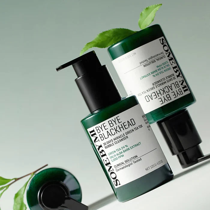 SOME BY MI - Bye Bye Blackhead 30 Days Miracle Green Tea Tox Bubble Cleanser