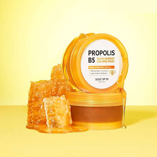 SOME BY MI - Propolis B5 Glow Barrier Calming Mask