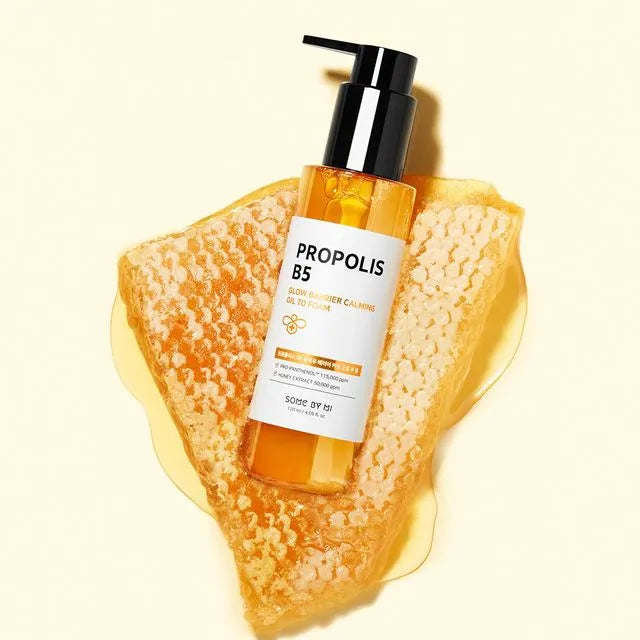 SOME BY MI - Propolis B5 Glow Barrier Calming Oil To Foam