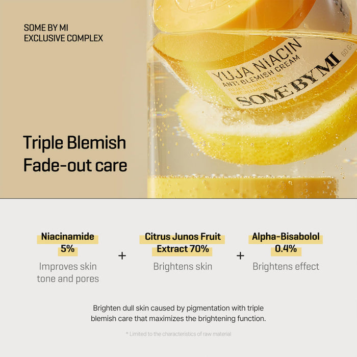 SOME BY MI - Yuja Niacin Anti Blemish Cream