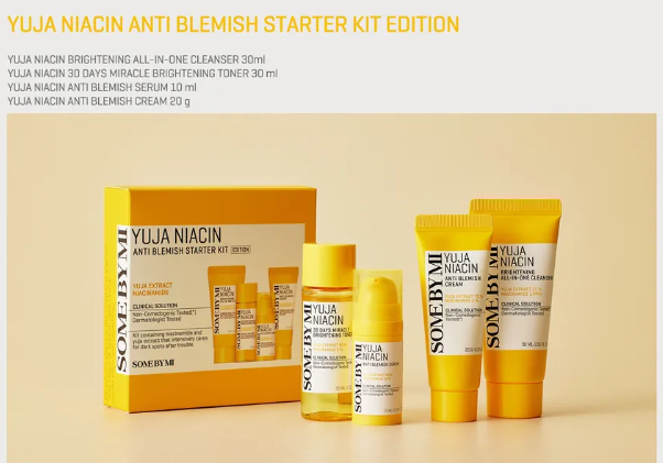 SOME BY MI - Yuja Niacin Anti Blemish Starter Kit