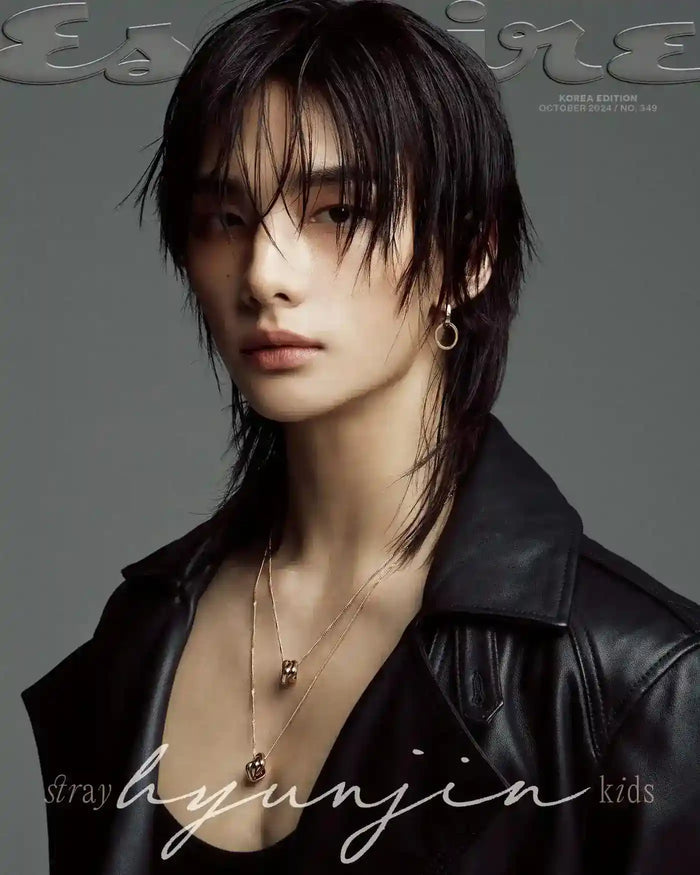Stray Kids Hyunjin ESQUIRE Korea Magazine - 2024 October Random - image 2