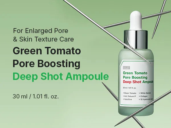 SUNGBOON EDITOR - Green Tomato Pore Boosting Deep Shot Ampoule