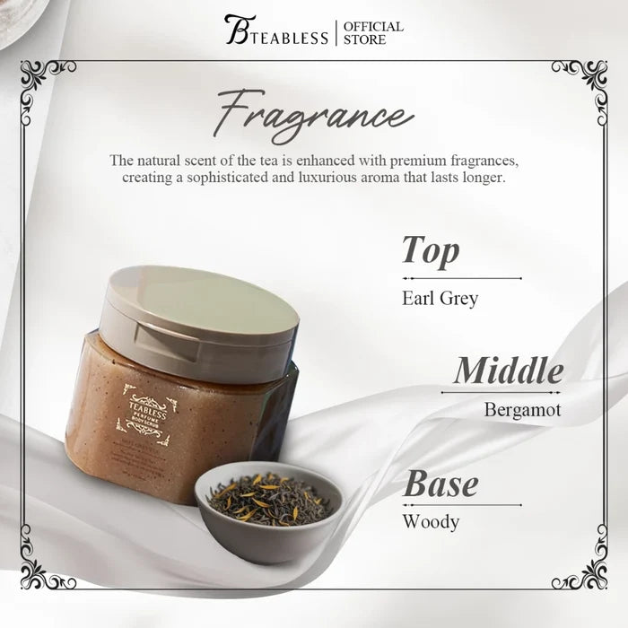 TEABLESS - Body Scrub Wash Earl Grey Tea Jam