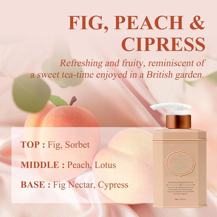 TEABLESS - Perfume Body Lotion Fig Peach Oolong Tea