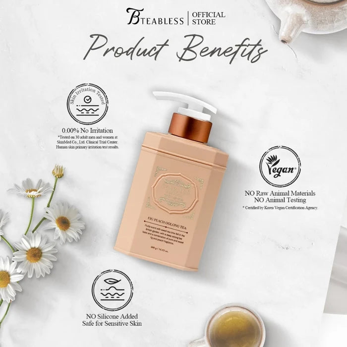 TEABLESS - Perfume Body Lotion Floral Meadow sweet Tea