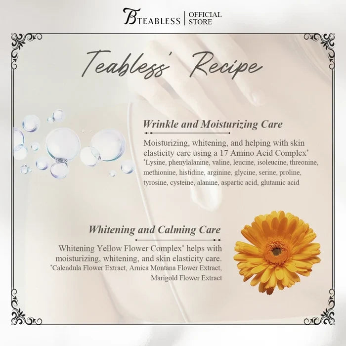 TEABLESS - Perfume Body Lotion Floral Meadow sweet Tea