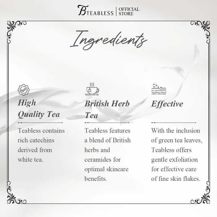 TEABLESS - Perfume Body Lotion Lily Musk White Tea