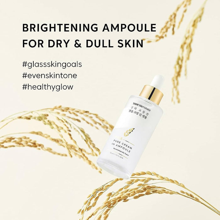 THANK YOU FARMER - Rice Pure Cream In Ampoule