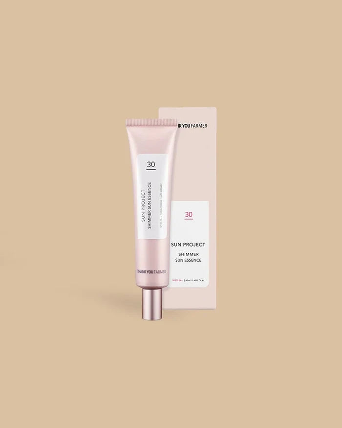 THANK YOU FARMER - Sun Project Shimmer Sun Essence SPF30+ PA++