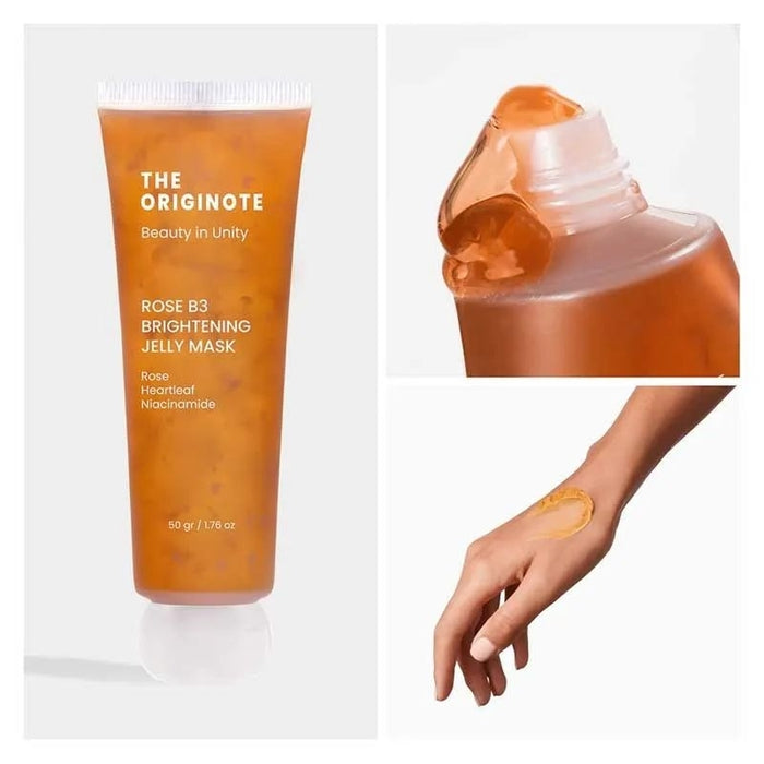 THE ORIGINOTE - Rose B3 Brightening Jelly Mask