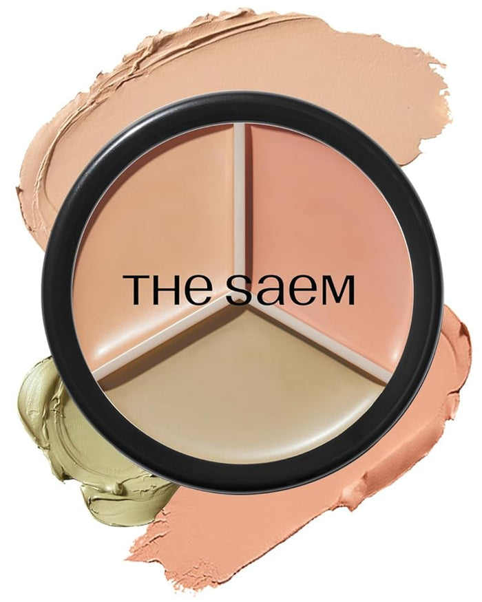 THE SAEM - Cover Perfection Triple Pot Concealer