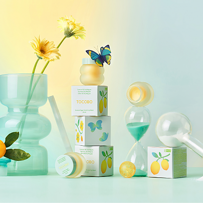 TOCOBO - Lemon Sugar Scrub Lip Mask