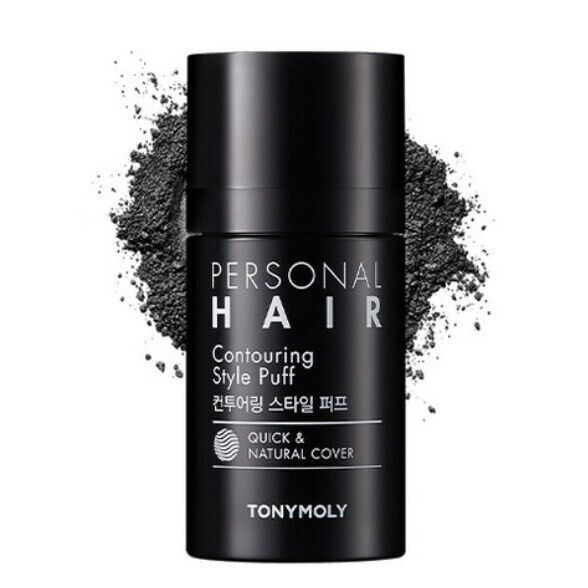 TONY MOLY - Personal Hair Contouring Style Puff Black (Discounted)