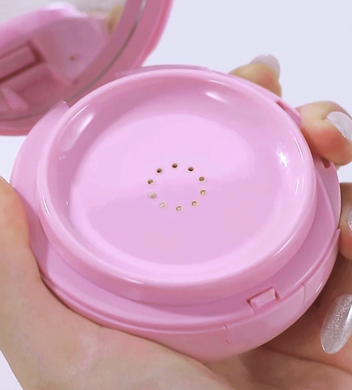UNLEASHIA - Don't Touch Glass Pink Cushion