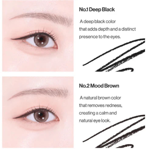 UNLEASHIA - Easy Glide Flat Eyeliner