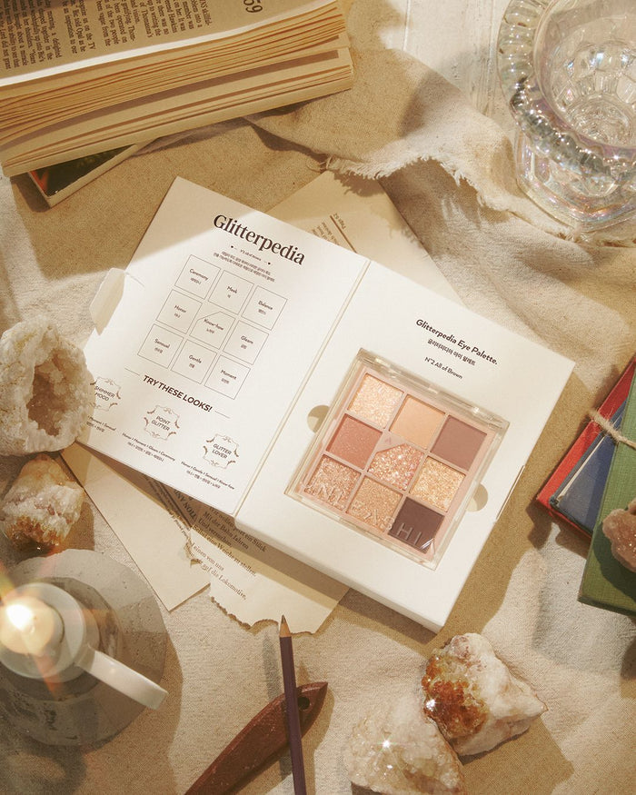 UNLEASHIA - Glitterpedia Eye Palette N4 All Of Brown (Discounted)