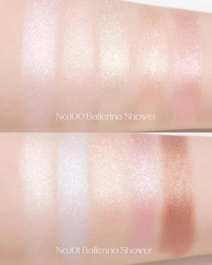 UNLEASHIA - Mood Shower Face Palette