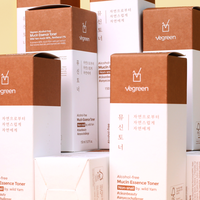 VEGREEN - Alcohol-Free Mucin Essence Toner