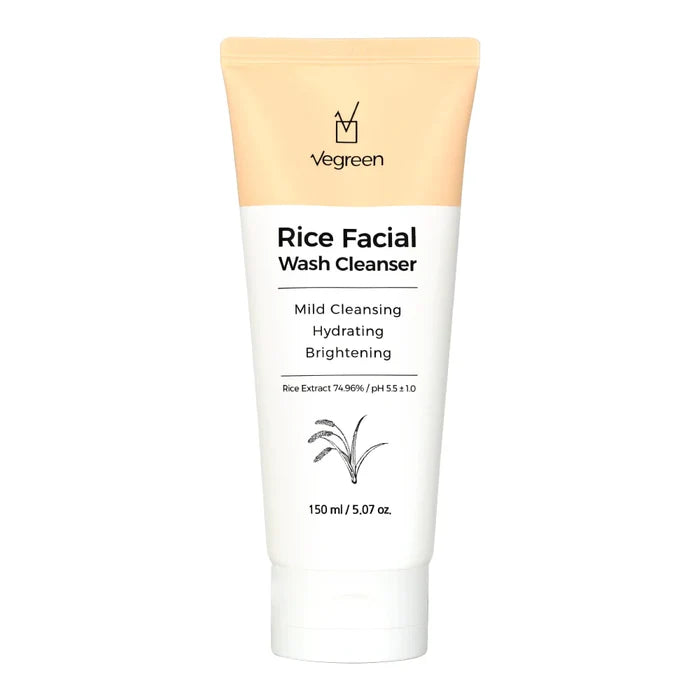 VEGREEN - Rice Facial Wash Cleanser